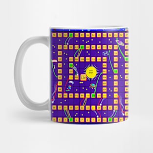 Board game with a dice Mug